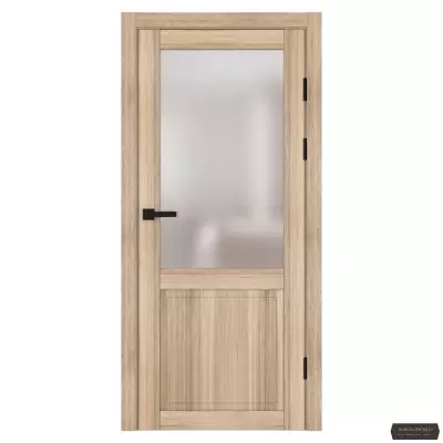 Durvis Golda GLASS  Zelts ozols PVC Deluxe